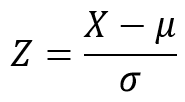 z score formula