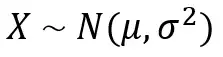 normal distribution short form